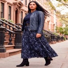 Flowing Crinkled Maxi Skirt image number 2