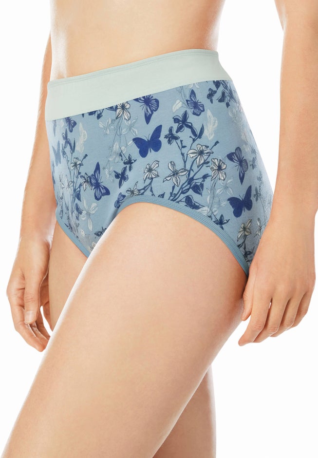 Full Coverage Stretch Cotton Color Block Brief 3-Pack image number 3