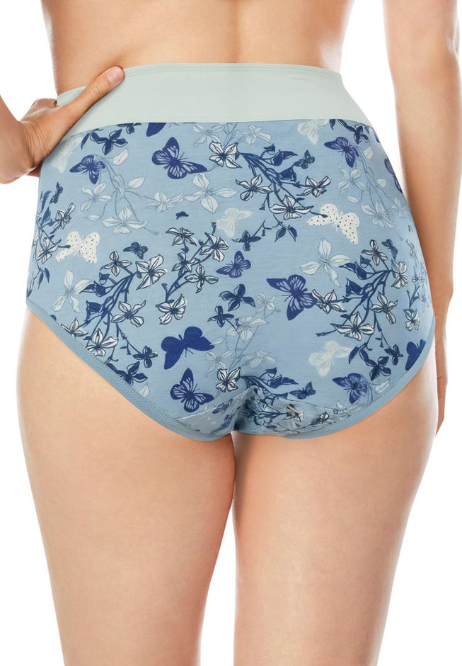 Full Coverage Stretch Cotton Color Block Brief 3-Pack image number 4