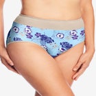 Full Coverage Stretch Cotton Color Block Brief 3-Pack image number null