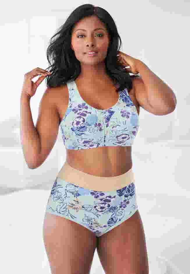 Full Coverage Stretch Cotton Color Block Brief 3-Pack image number 4