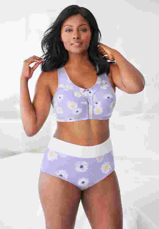 3-Pack Cotton Wireless Bra image number 6