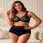 Glamorise&reg; Wonderwire&reg; Stretch Lace Front-Close Underwire Bra image number 0