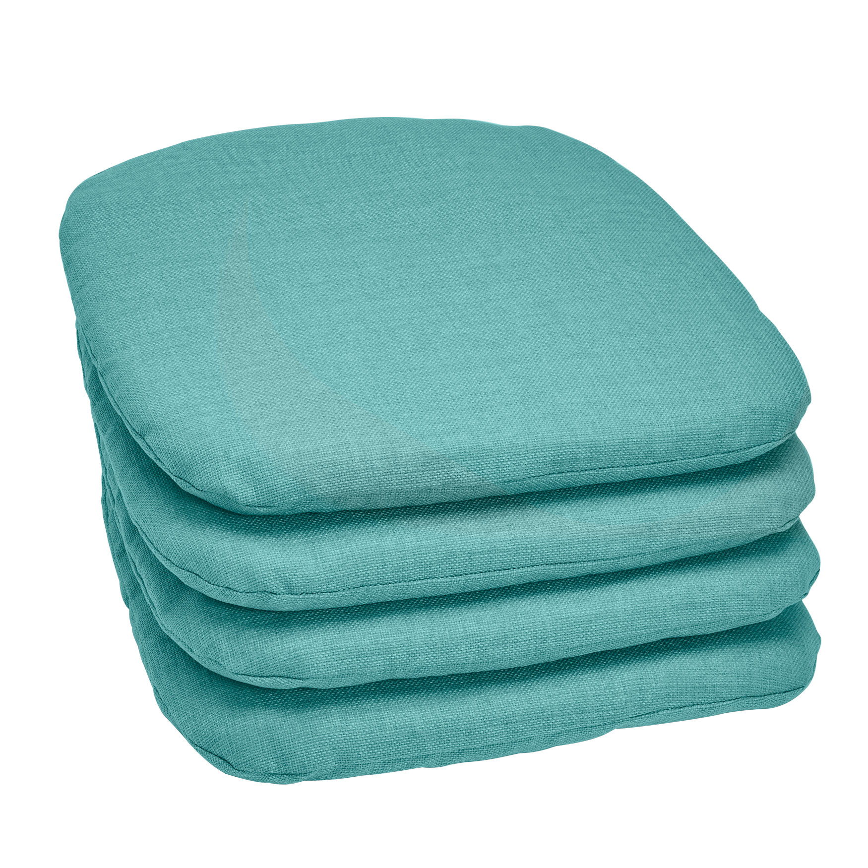 Set of 4 Stacking Chair Pads, 