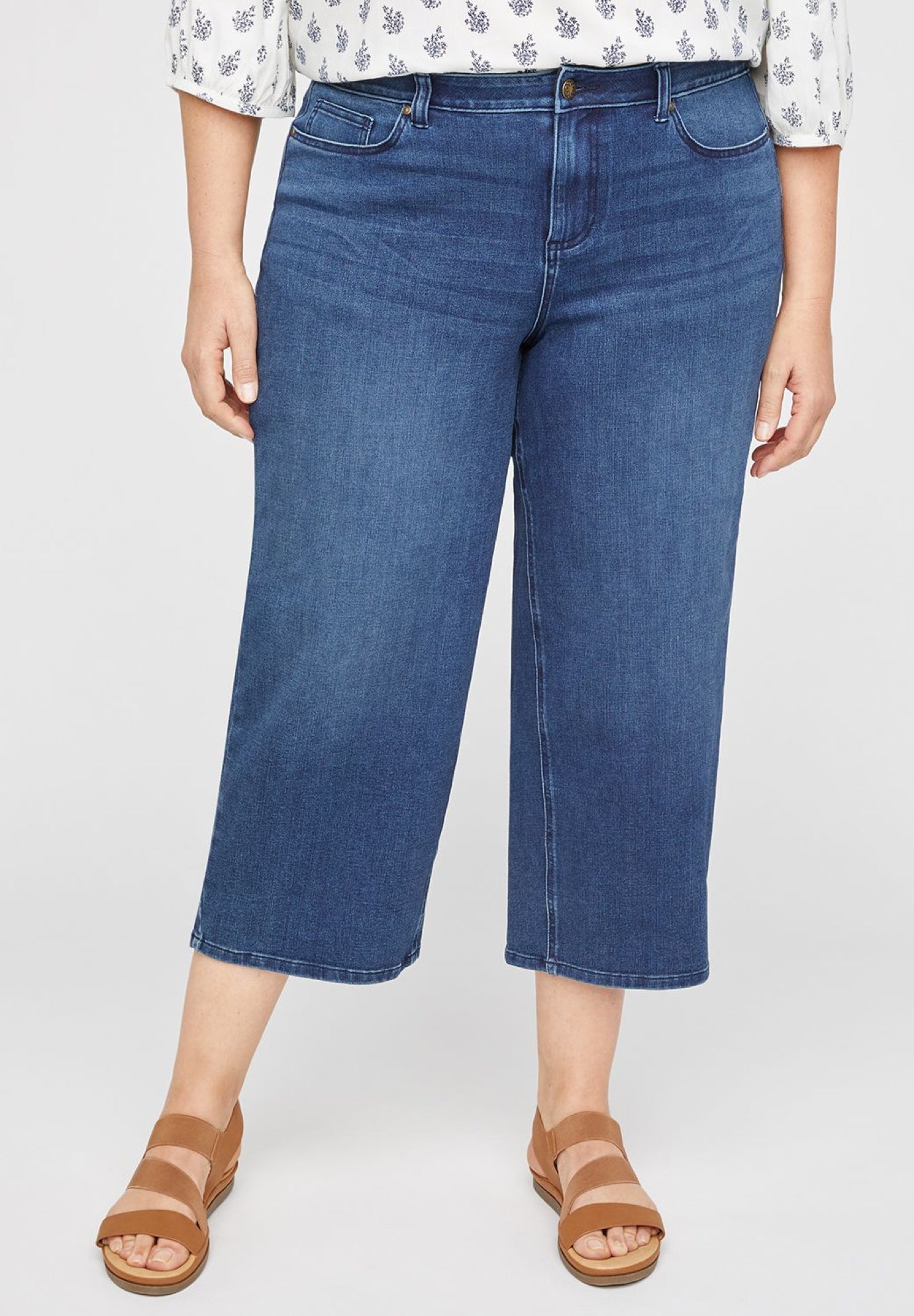 wide leg capris