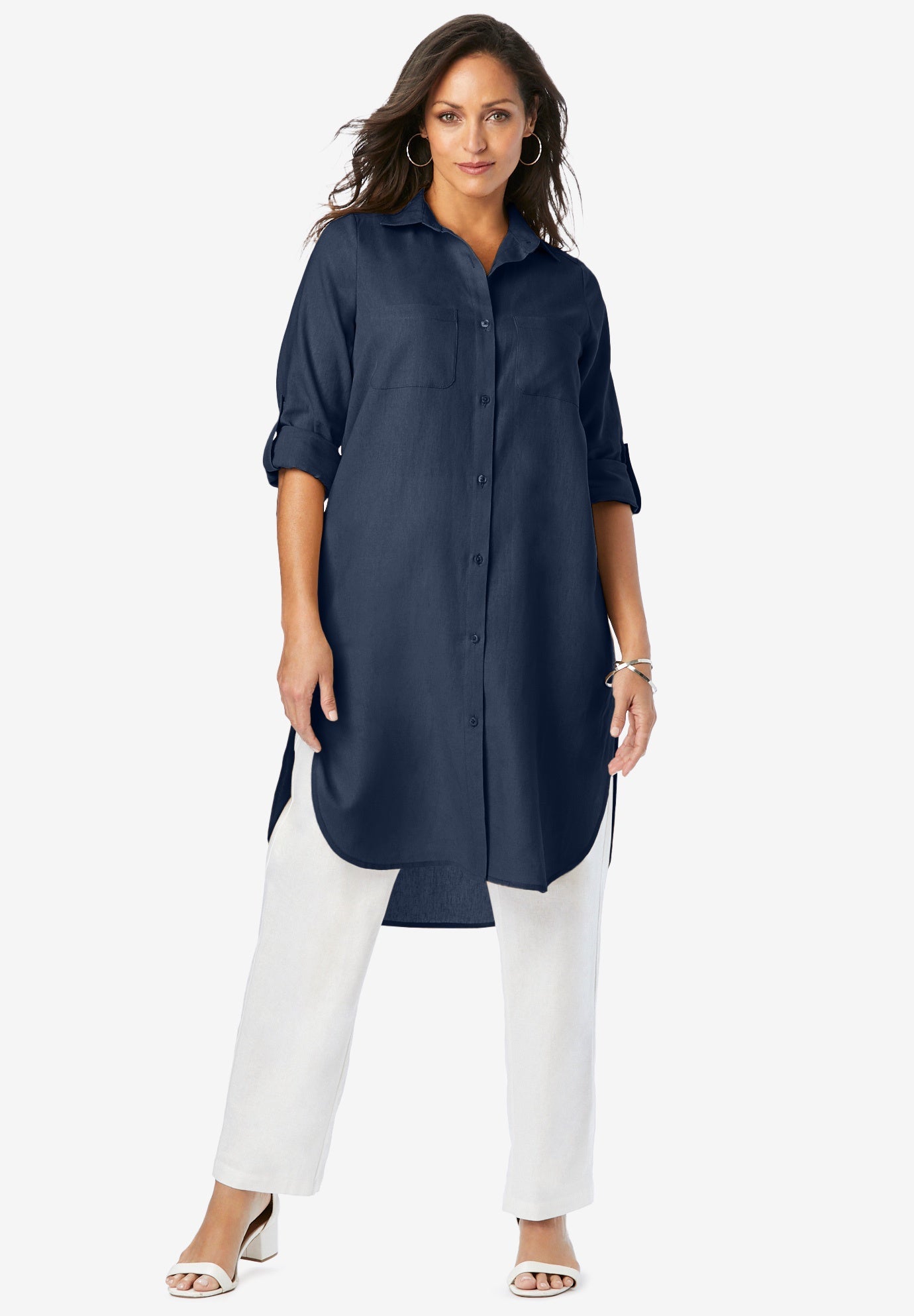 Linen Mega Tunic Ellos