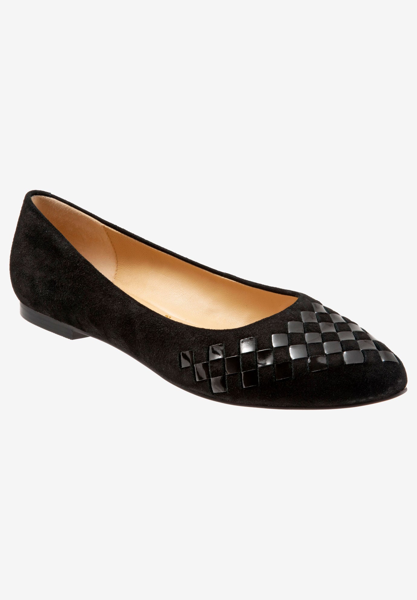 trotters woven flats