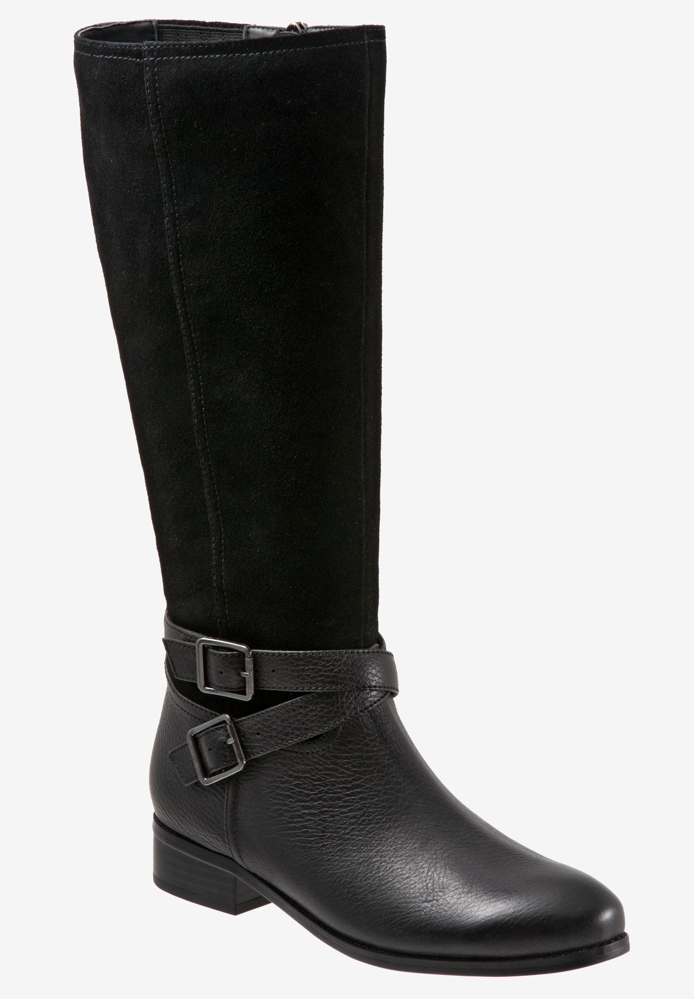 trotters wide calf boots