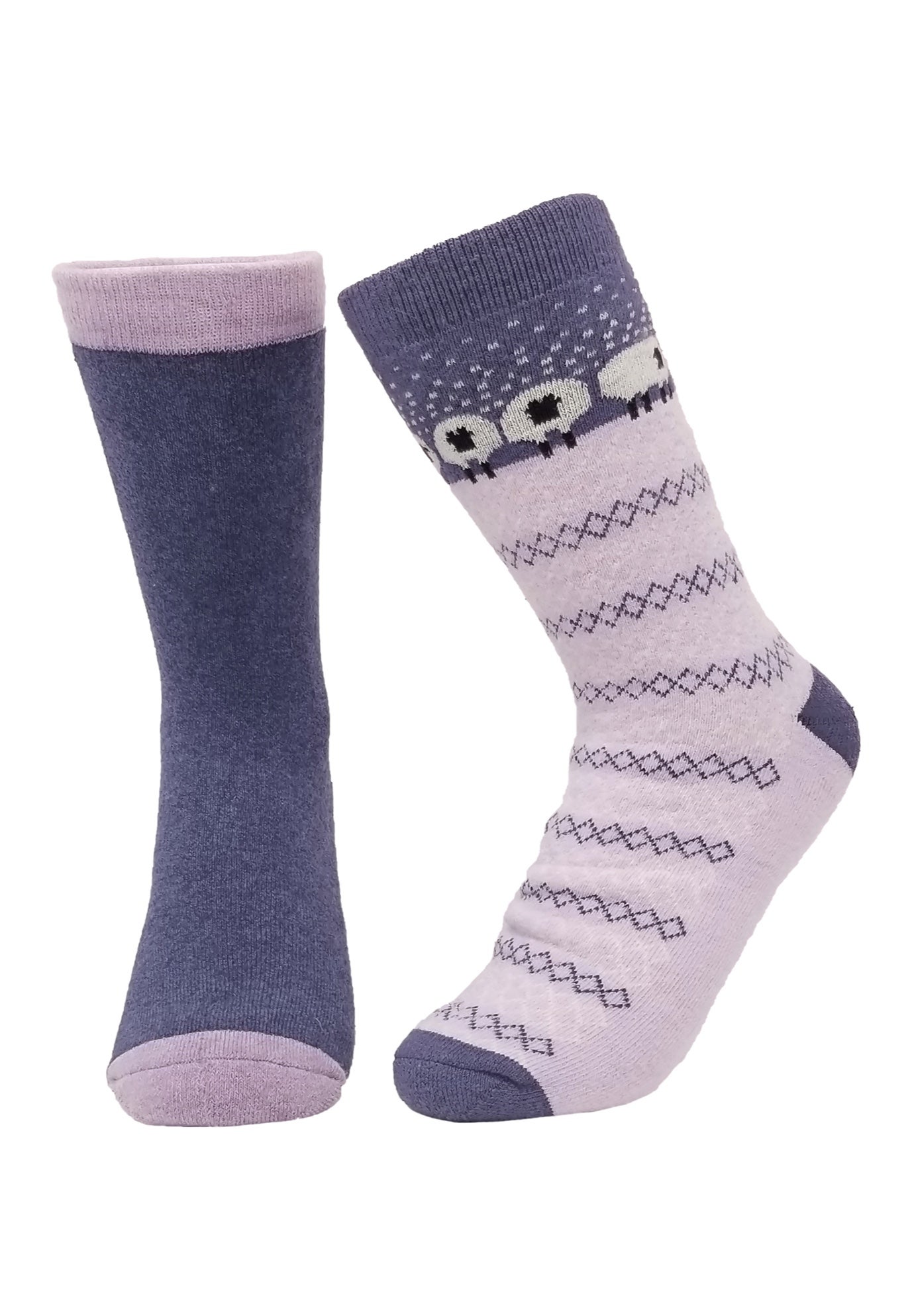2 Pr Super Soft Polyester Thermal Insulated Socks Ellos