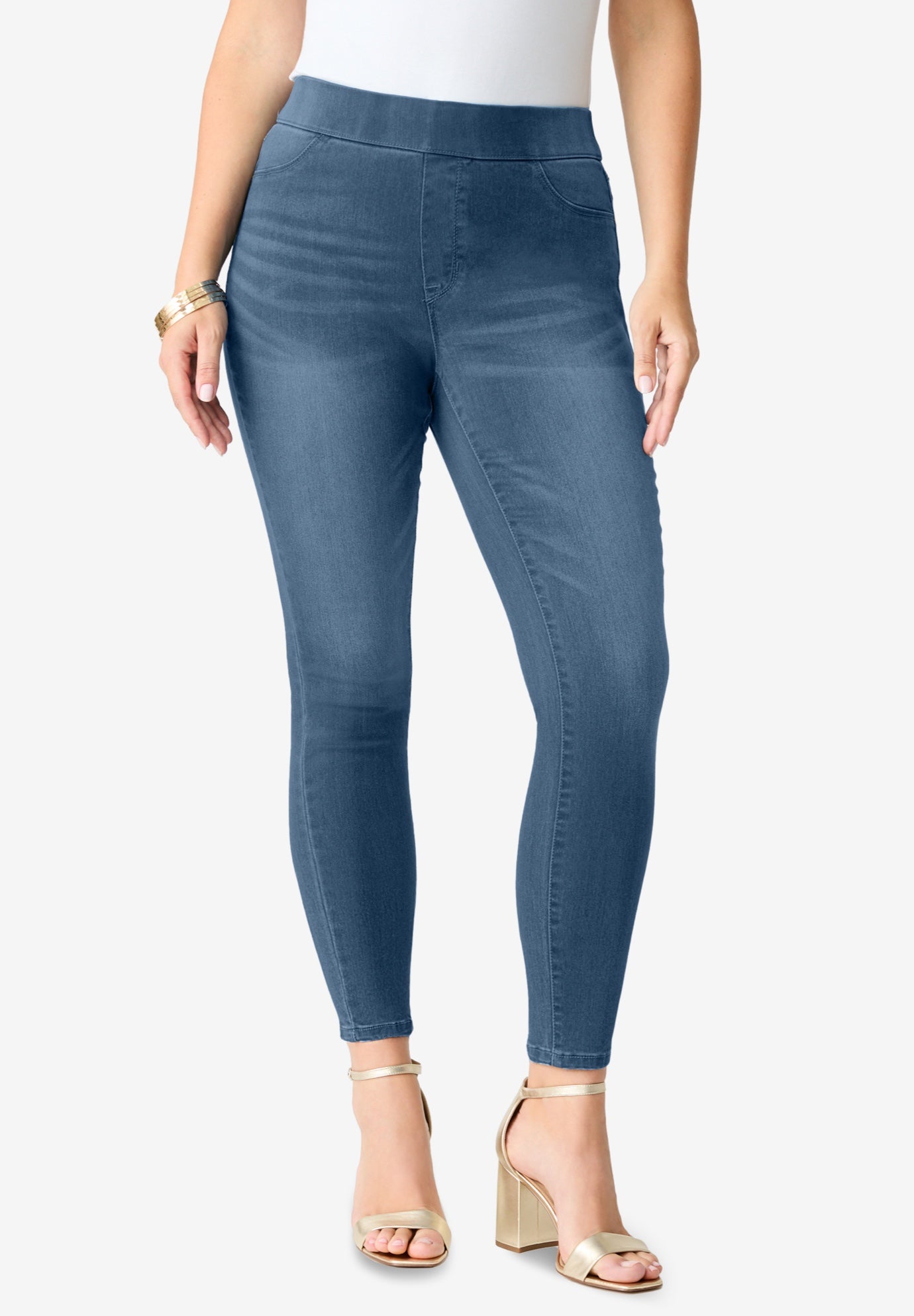 hanes denim jeggings