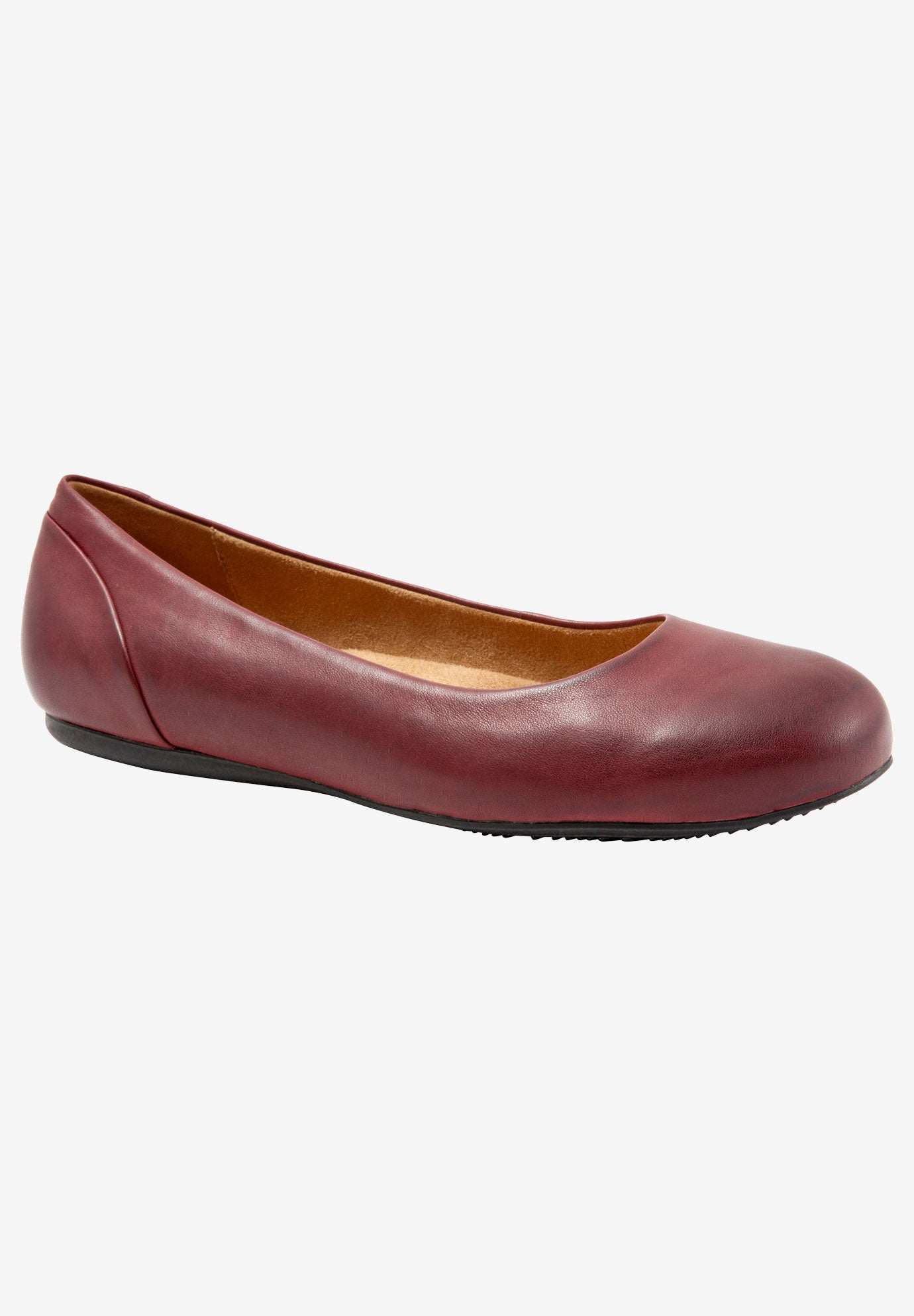 sonoma leather ballet flats
