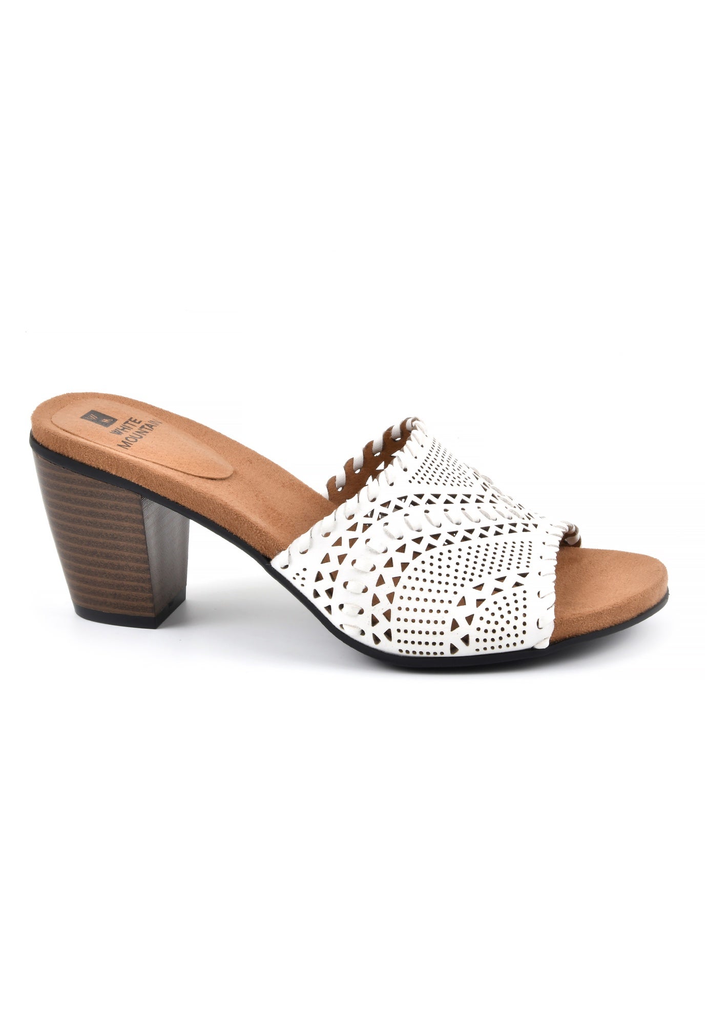 white mountain tuition platform clogs