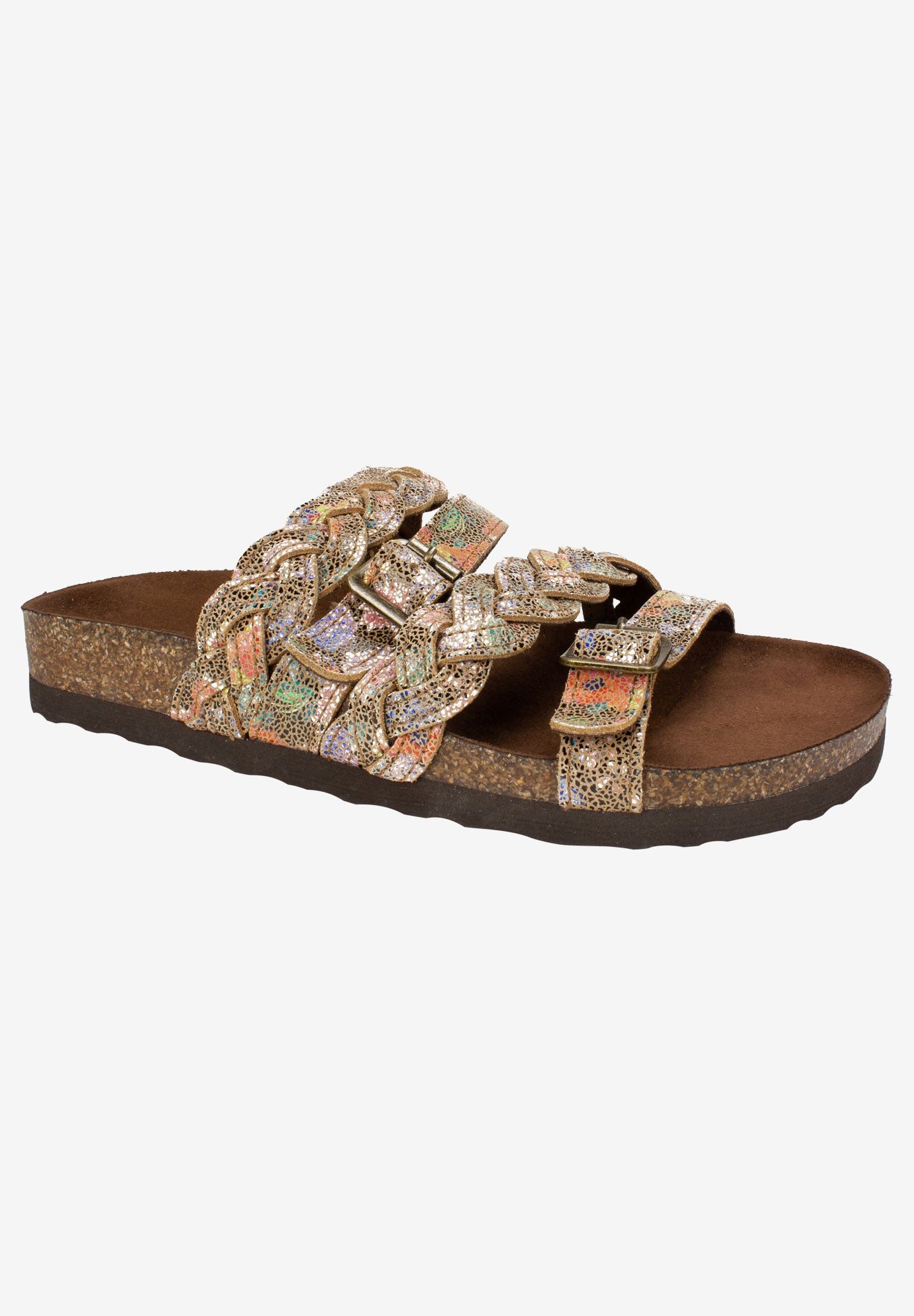 white mountain holland footbed sandals