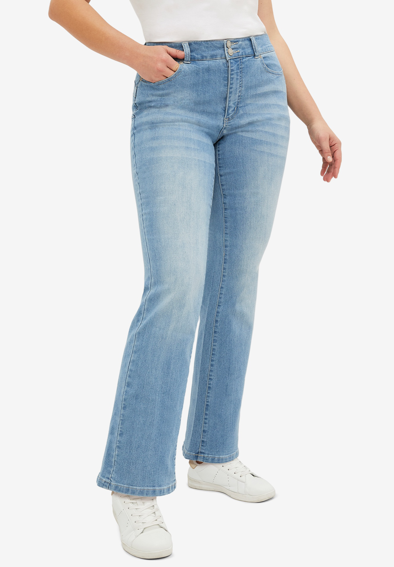 bootcut jeans back