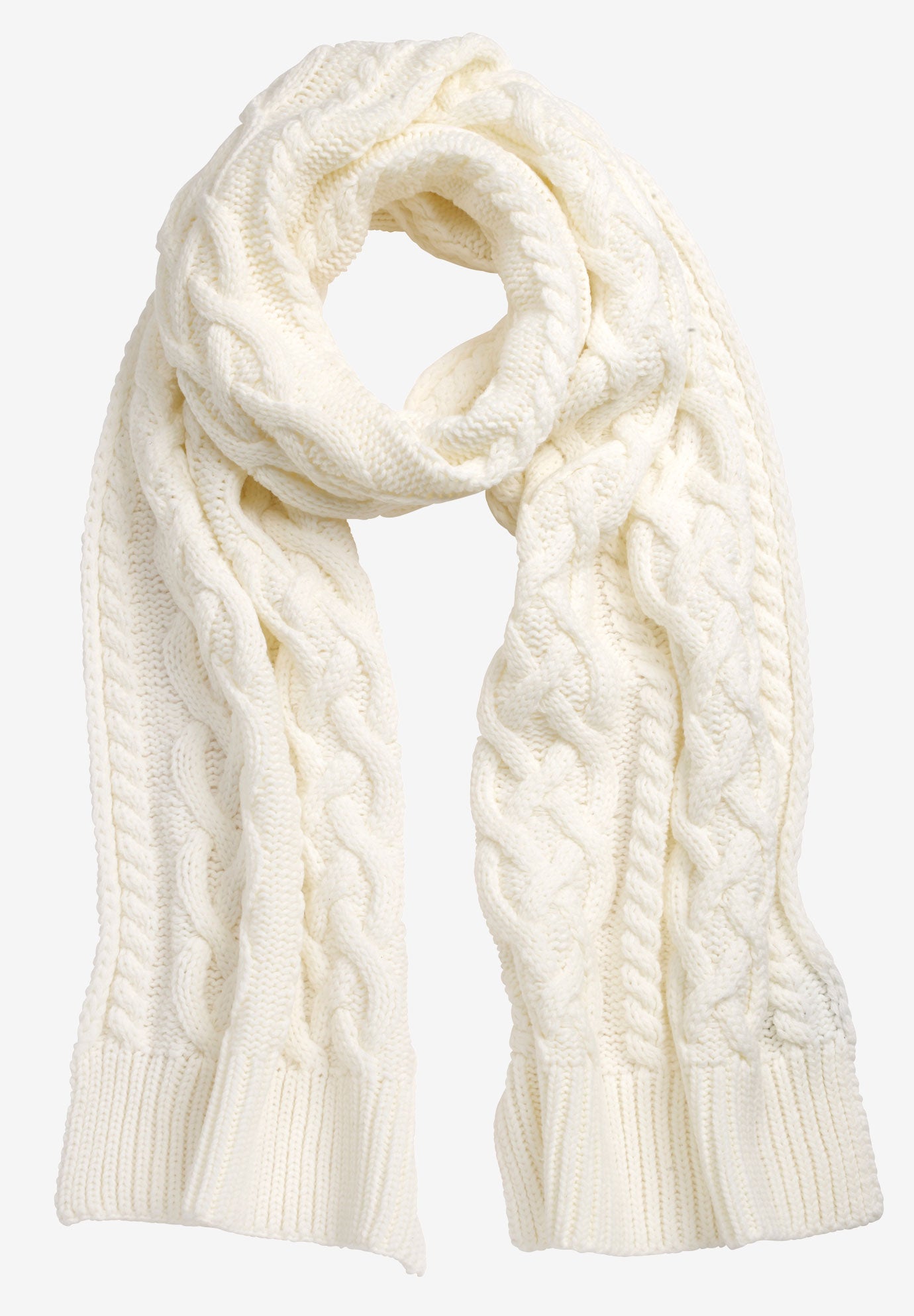 Cable Knit Scarf | Ellos
