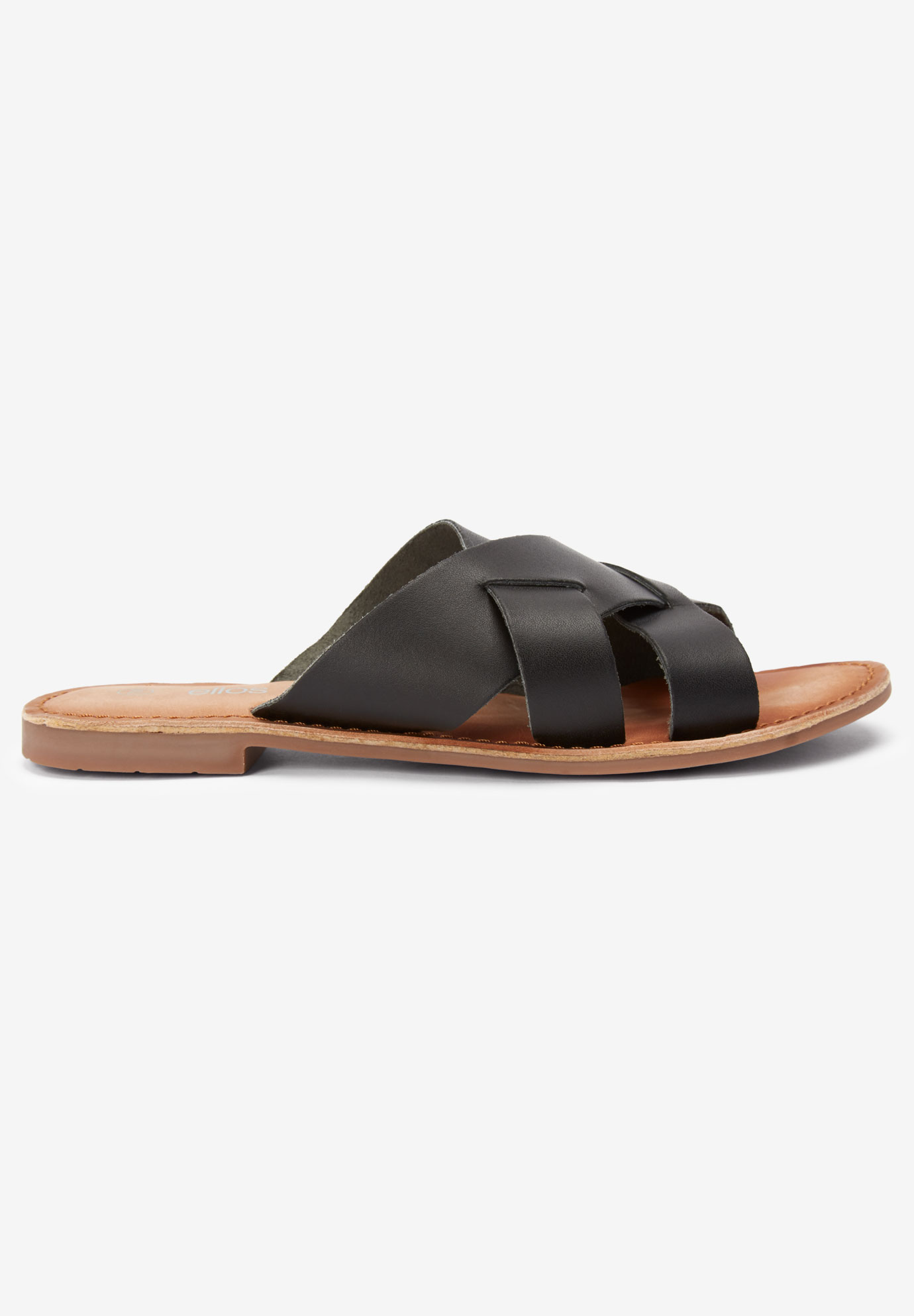 Multi-Strap Leather Sandal, 