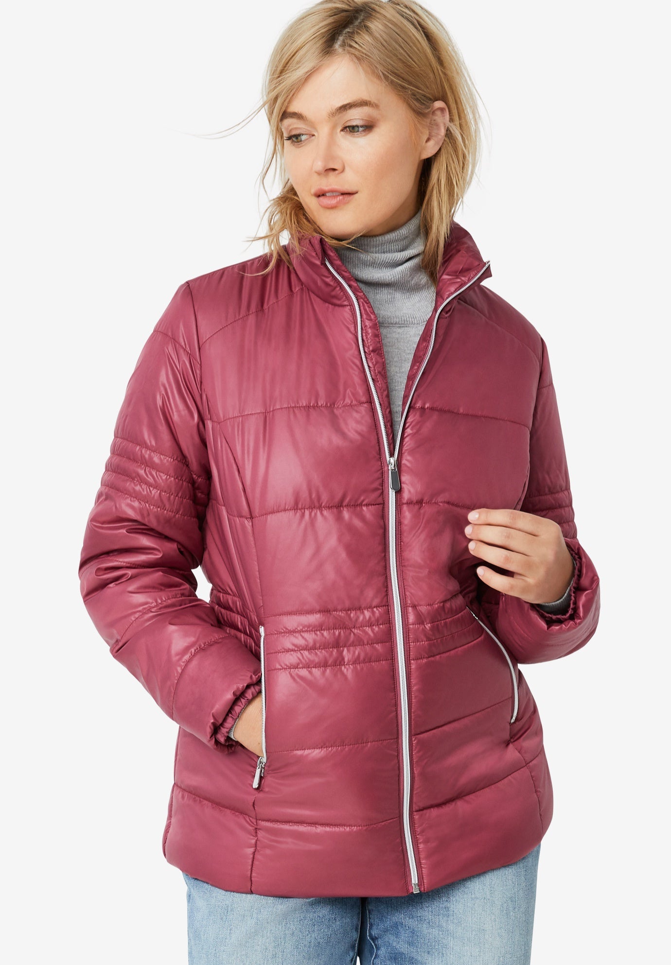 ellos puffer coat