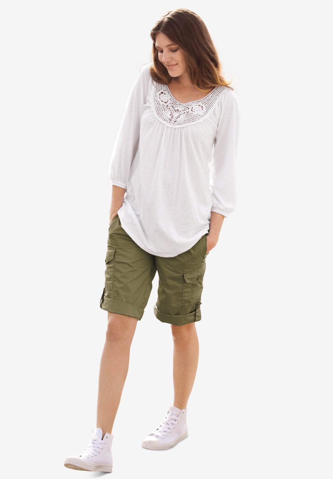 Womens cargo shorts nz deals