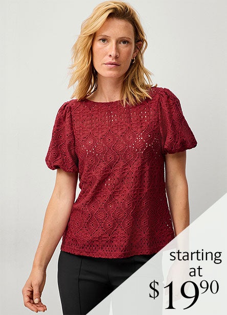 starting at $19.90