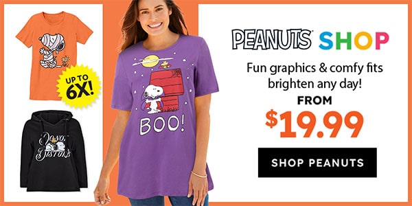 click to shop Peanuts