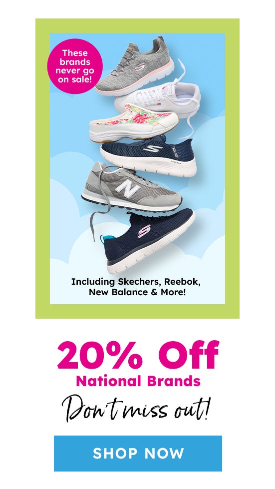 shop National Brand Shoes