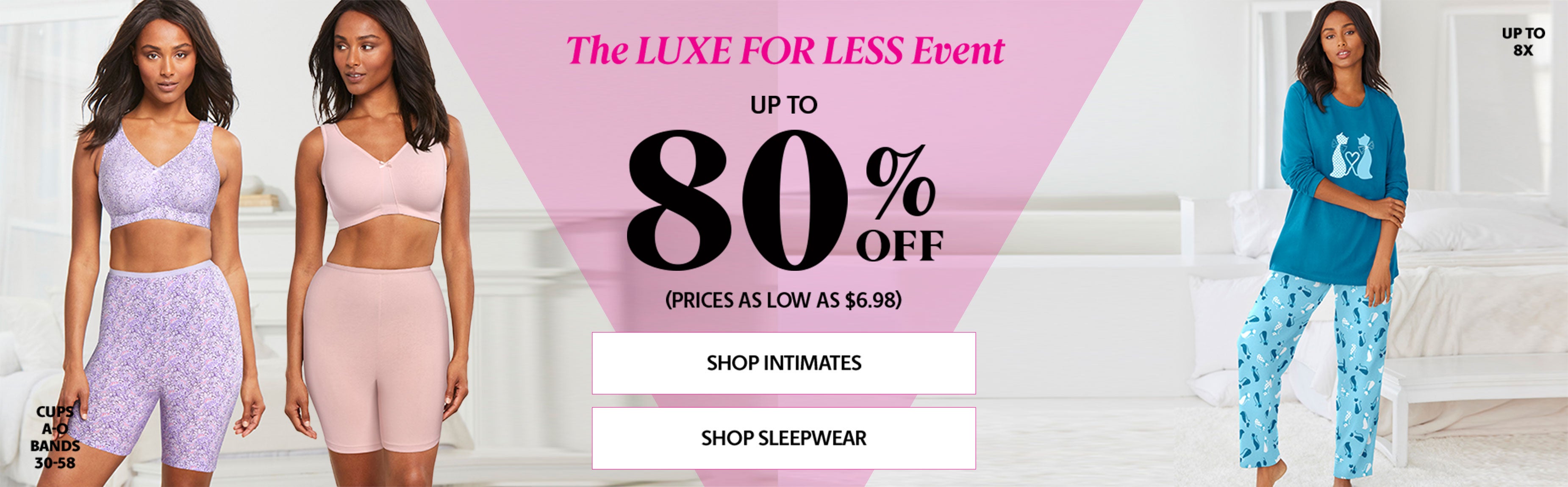 fall day comforts $9.99 and up - bras and intimates