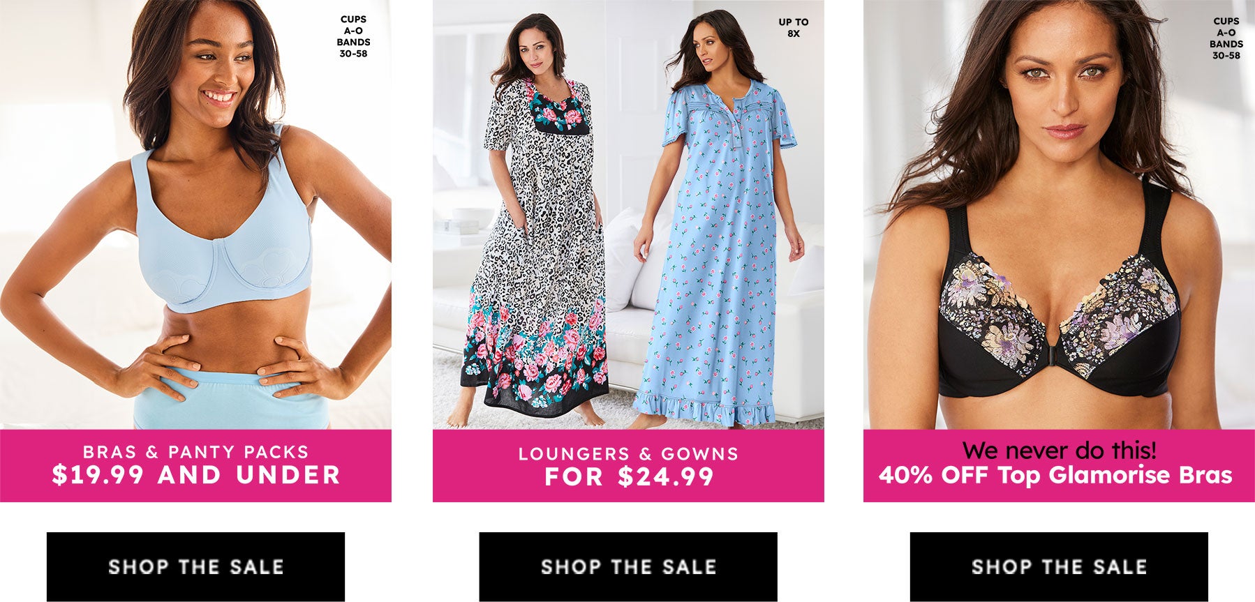 SHOP INTIMATES & SLEEPWEAR
