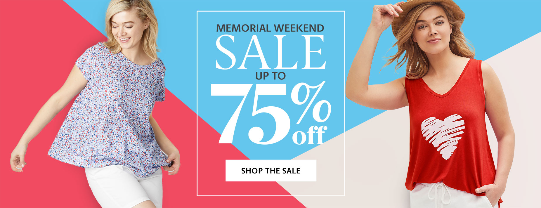 Memorial Day Sale! Up to 75% Off