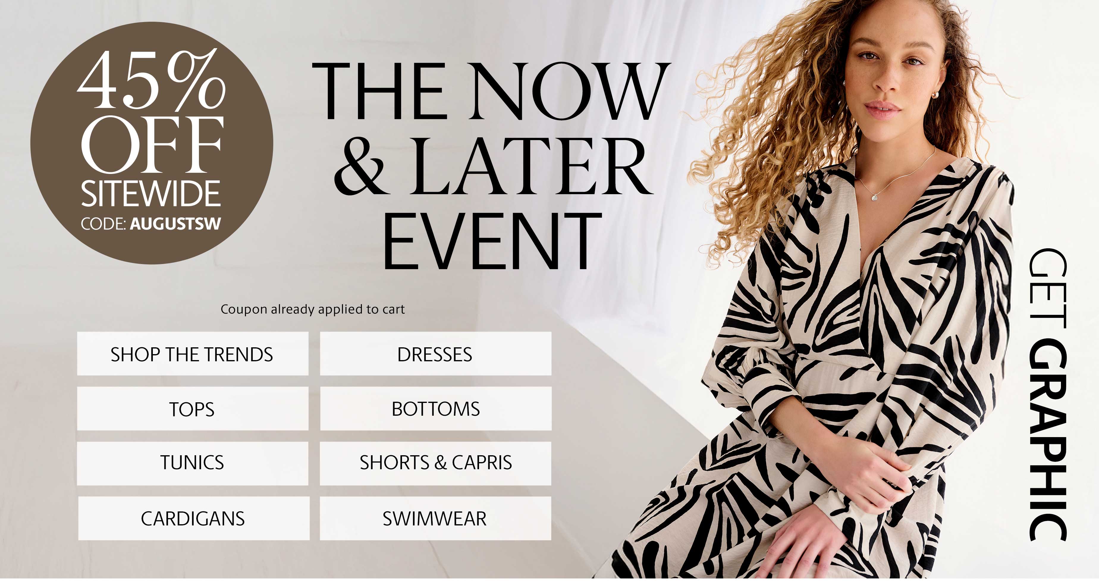 45% off sitewide