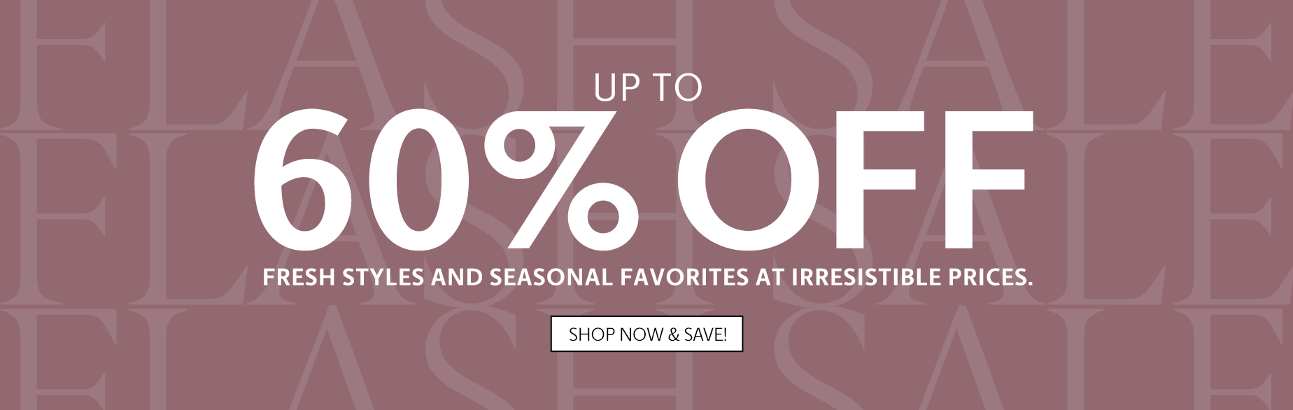 50% OFF SITEWIDE - SHOP NOW AND USE CODE: SITEWIDE