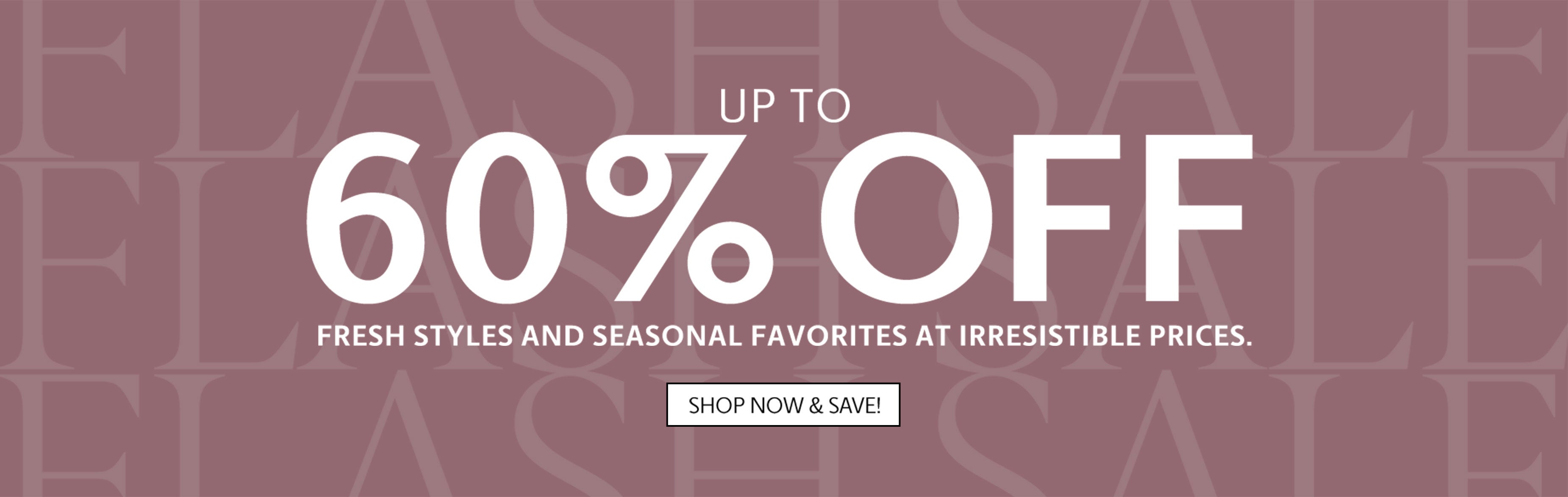 50% OFF SITEWIDE - SHOP NOW AND USE CODE: SITEWIDE