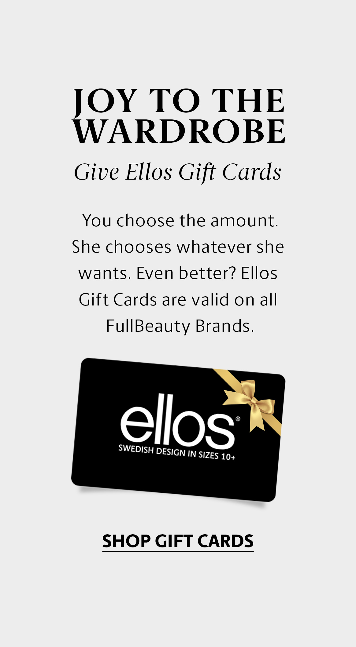 Give Ellos Gift Card 
