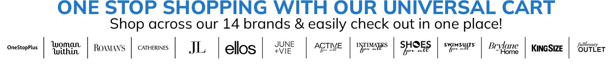  one stop shopping with our universal cart