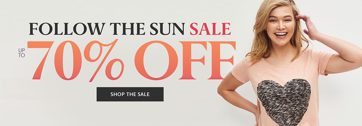 Click to shop the Follow the Sun Sale for up to 70% Off