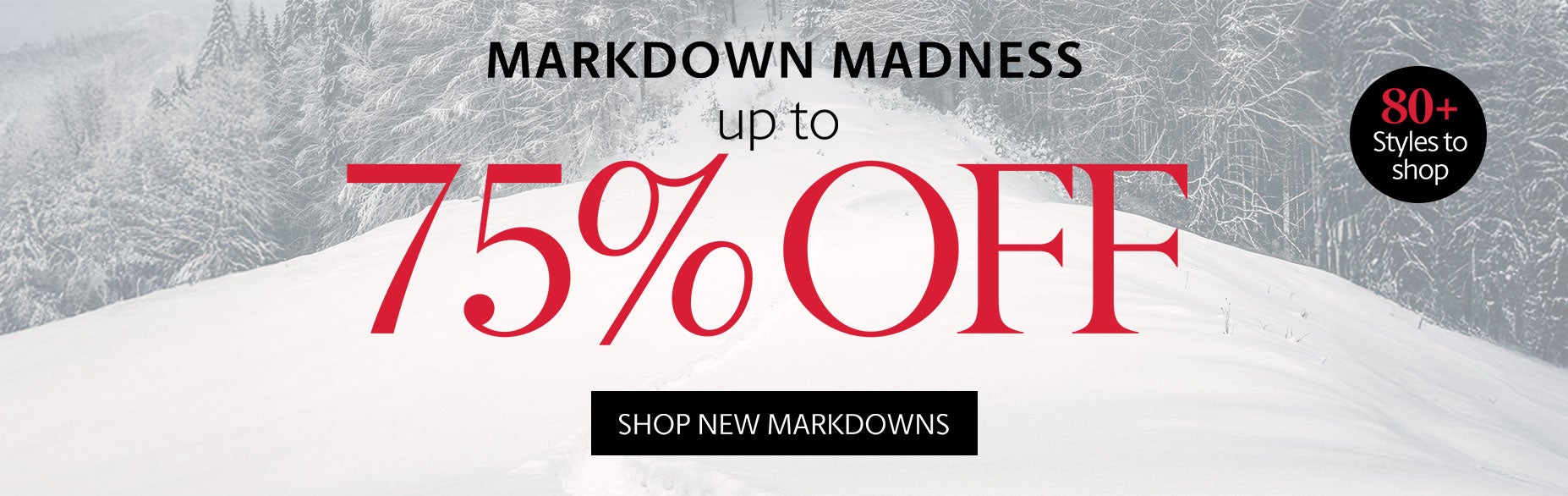 50% off with code CYBERMON- shop all markdowns