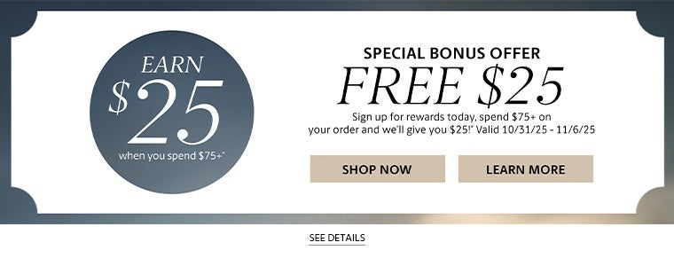 special bonus offer free $25